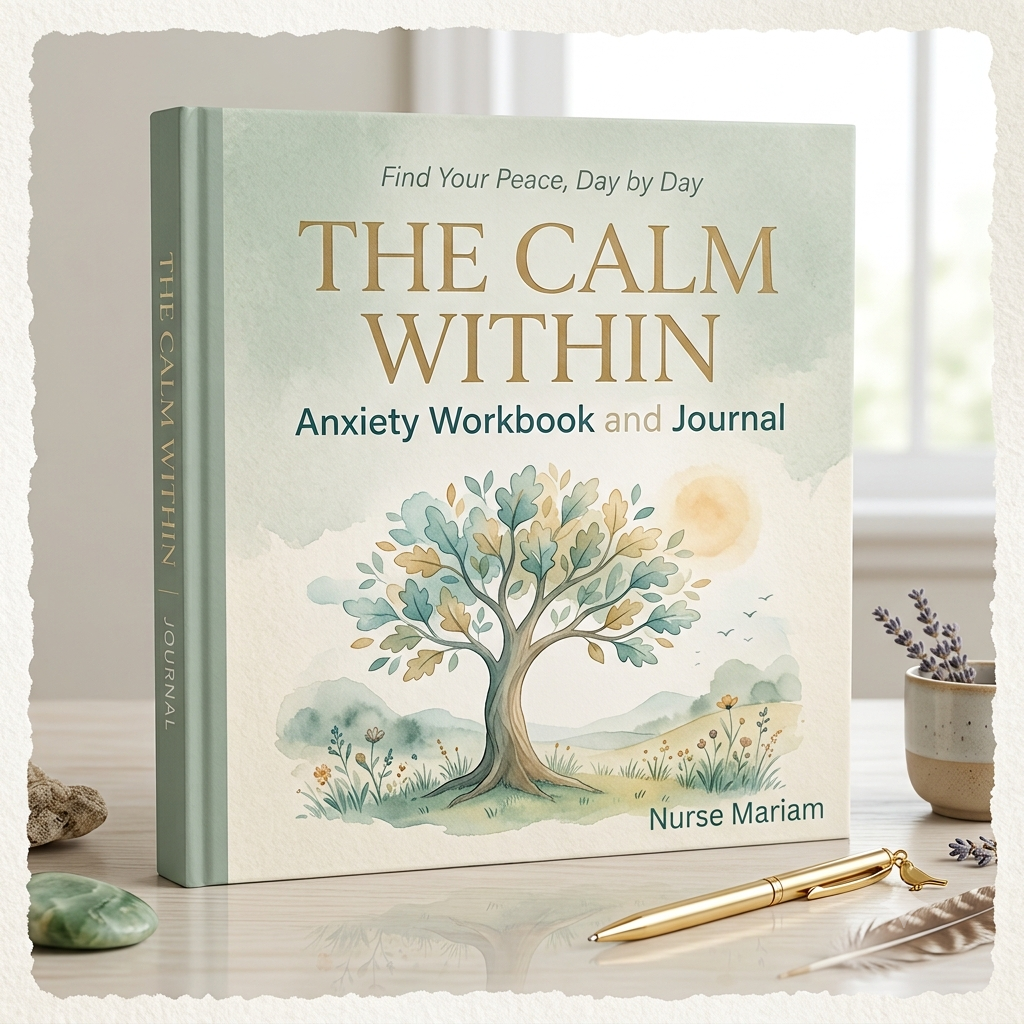 The Calm Within: Anxiety Workbook and Journal